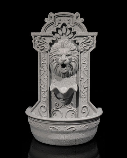 Lion's Courage Fountain Backflow Burner