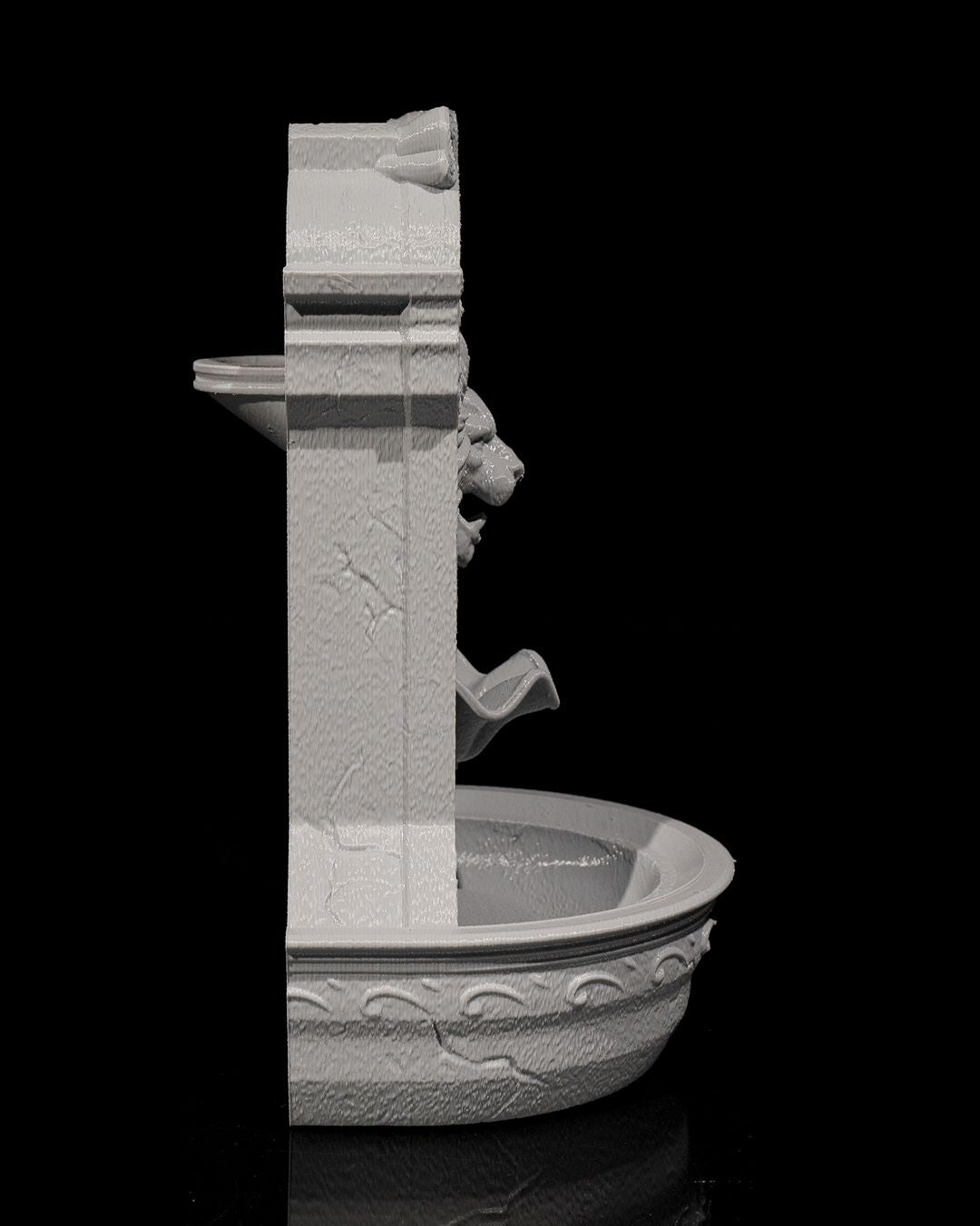 Lion's Courage Fountain Backflow Burner