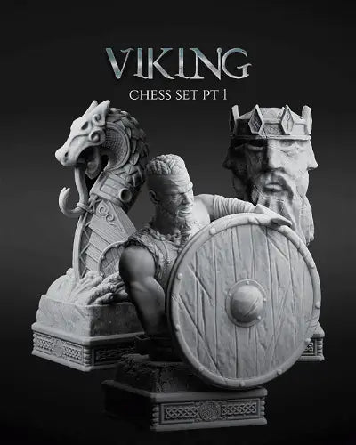 Viking chess set (Resin)