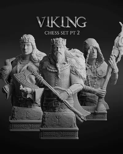 Viking chess set (Resin)