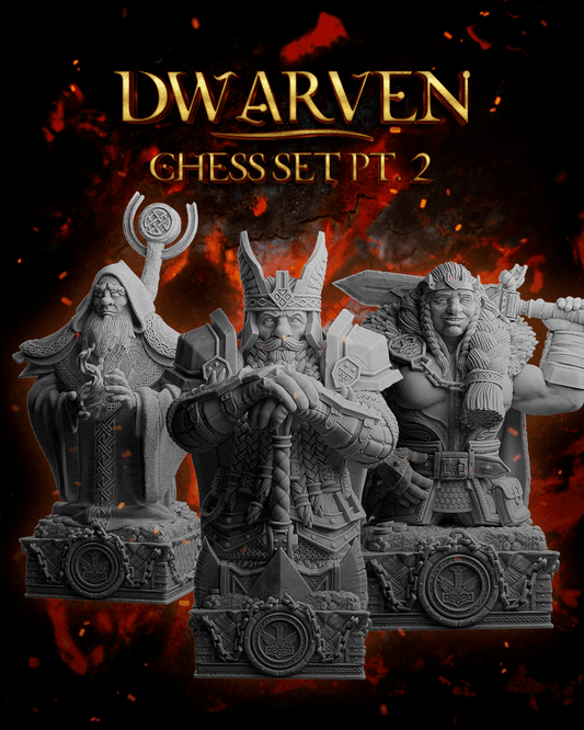 Dwarven Chess Set