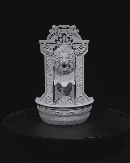 Lion's Courage Fountain Backflow Burner